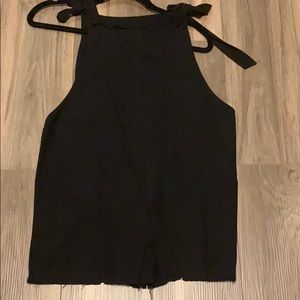 Press Polly overall shorts